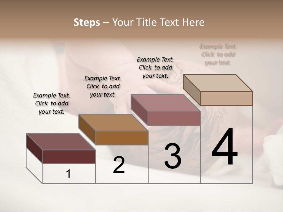 Blanket Son Person PowerPoint Template
