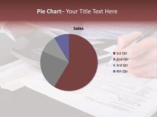 Bill Deposit Receipt PowerPoint Template