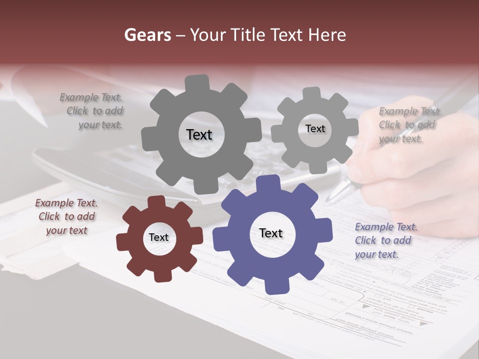 Bill Deposit Receipt PowerPoint Template