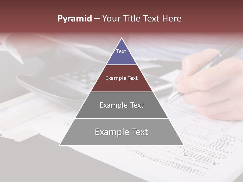 Bill Deposit Receipt PowerPoint Template