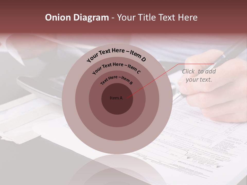 Bill Deposit Receipt PowerPoint Template