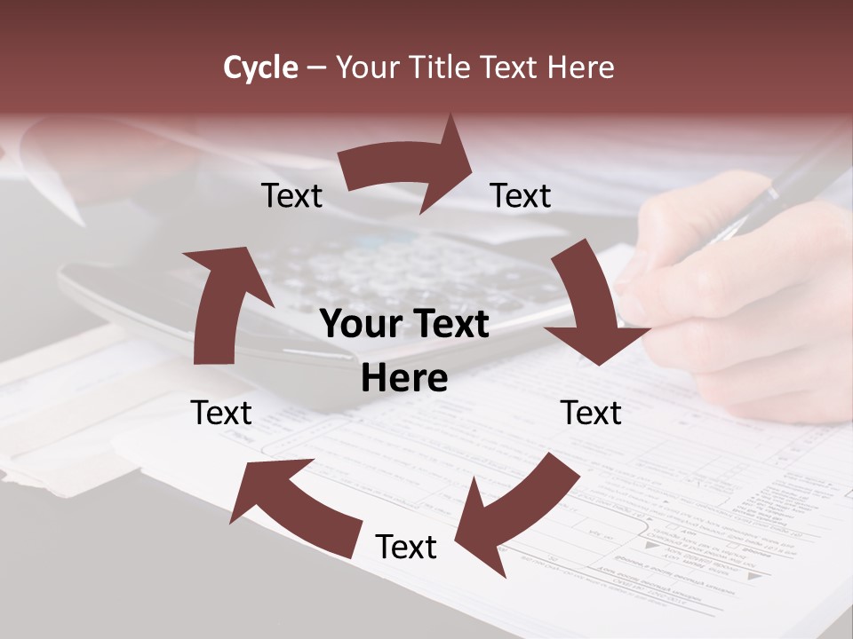Bill Deposit Receipt PowerPoint Template