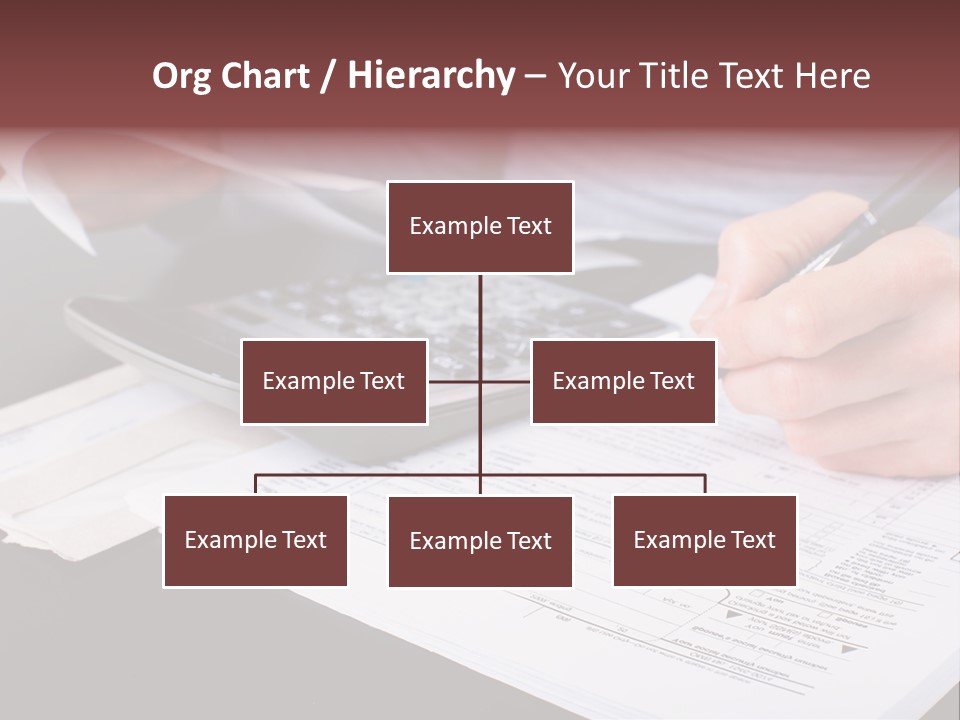 Bill Deposit Receipt PowerPoint Template