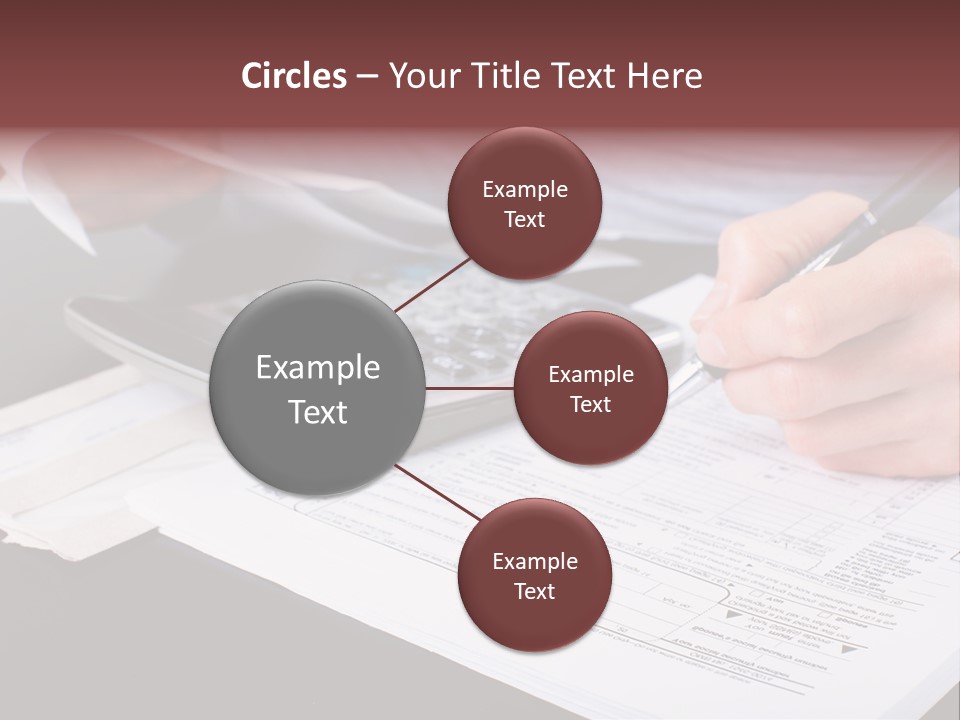 Bill Deposit Receipt PowerPoint Template