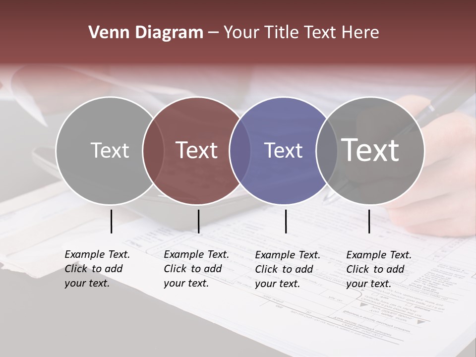 Bill Deposit Receipt PowerPoint Template