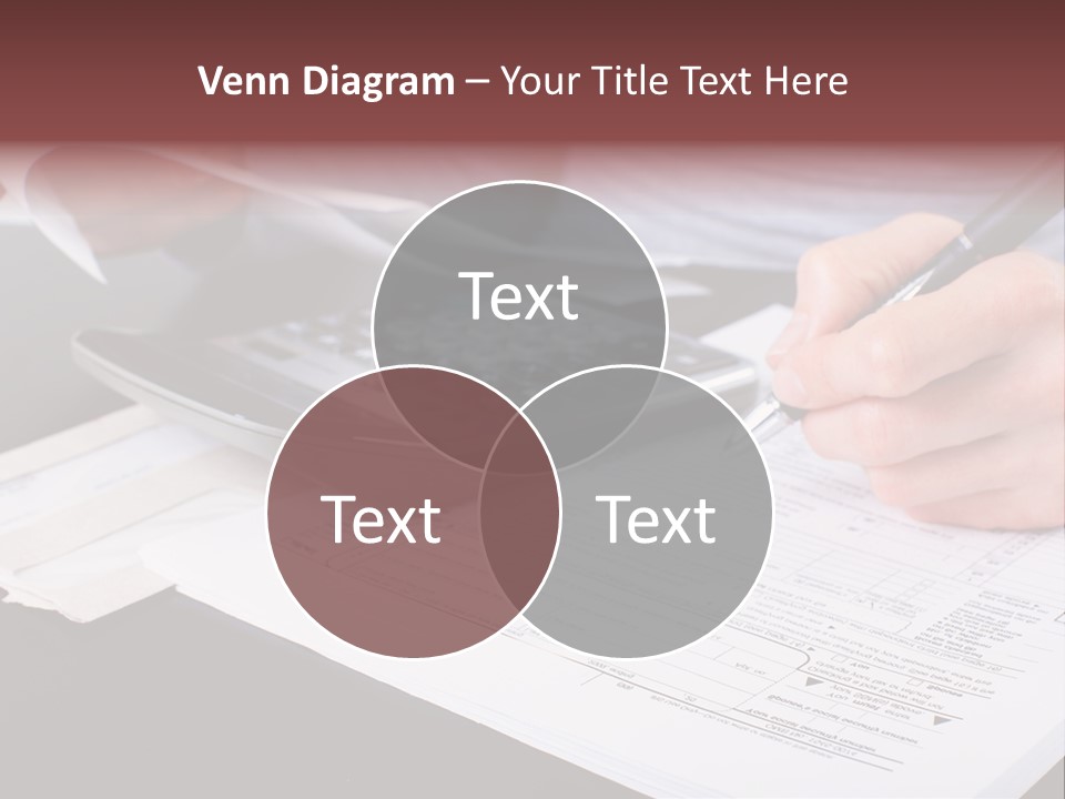 Bill Deposit Receipt PowerPoint Template