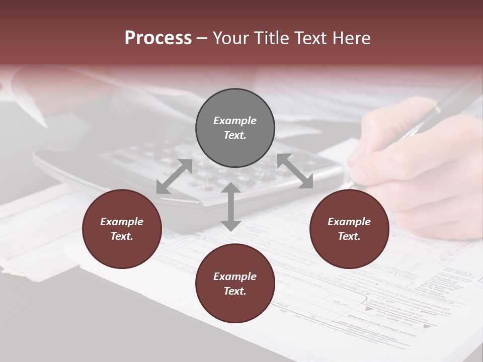Bill Deposit Receipt PowerPoint Template