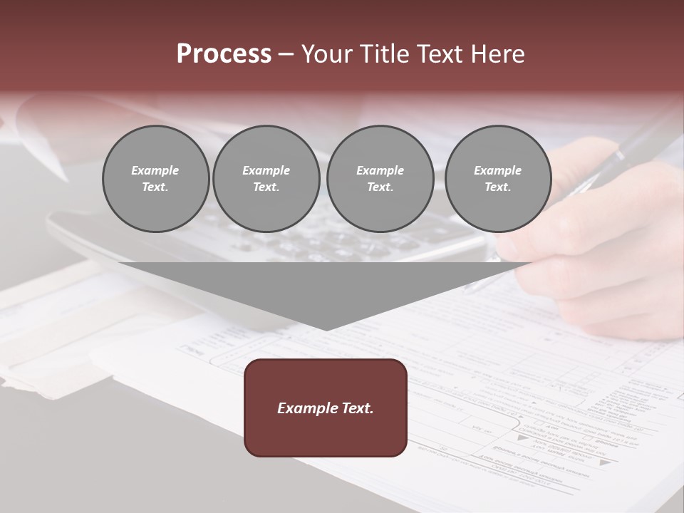 Bill Deposit Receipt PowerPoint Template