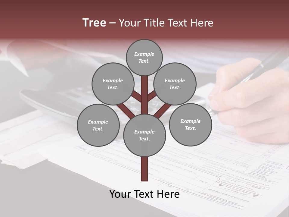 Bill Deposit Receipt PowerPoint Template