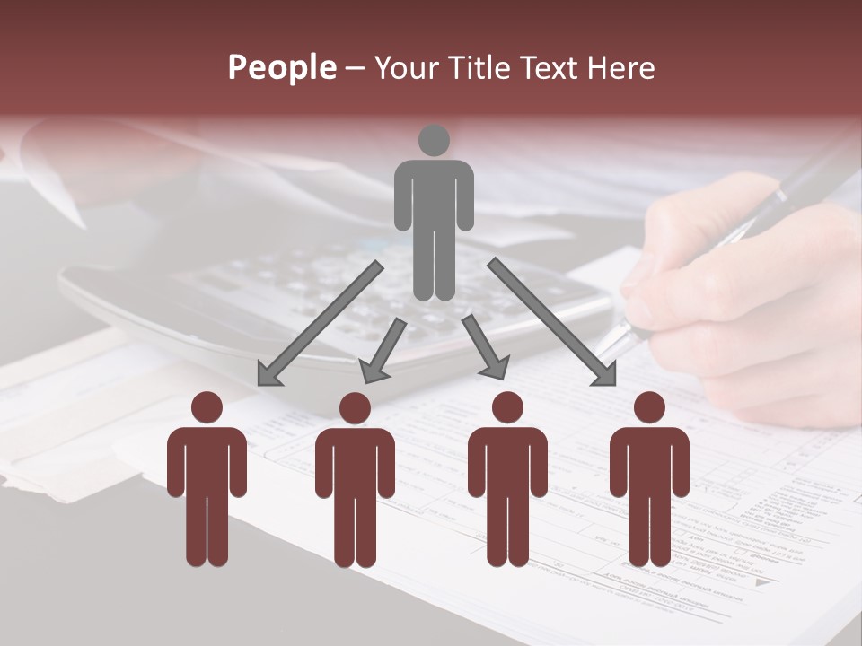 Bill Deposit Receipt PowerPoint Template