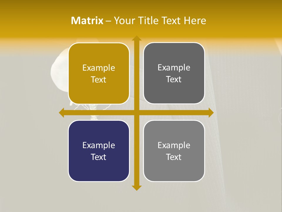 Waistcoat Suit Horizontal PowerPoint Template