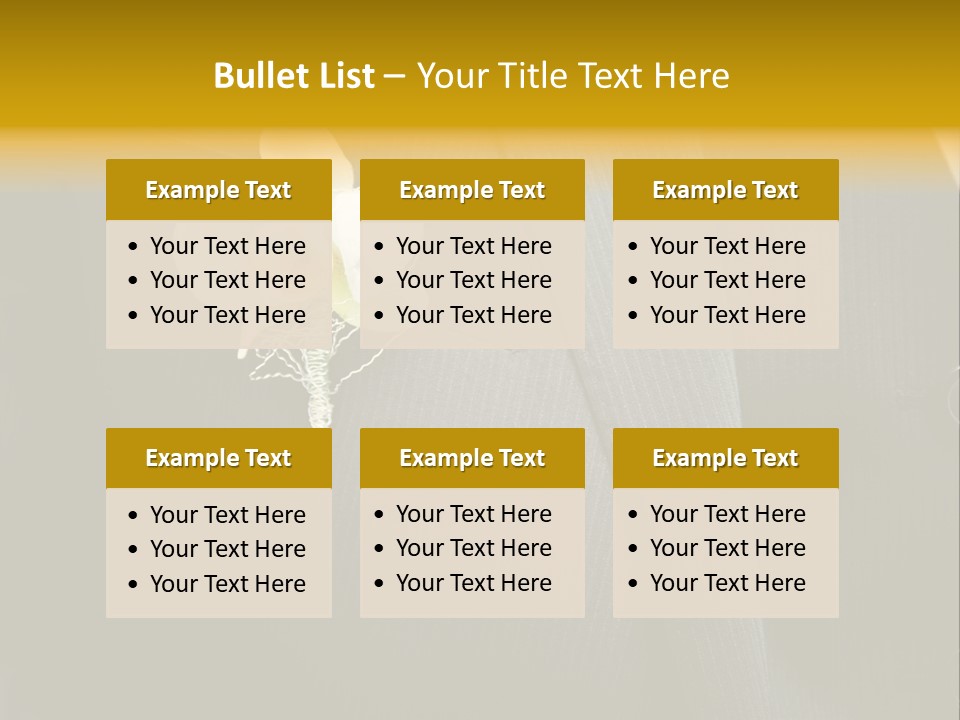 Waistcoat Suit Horizontal PowerPoint Template