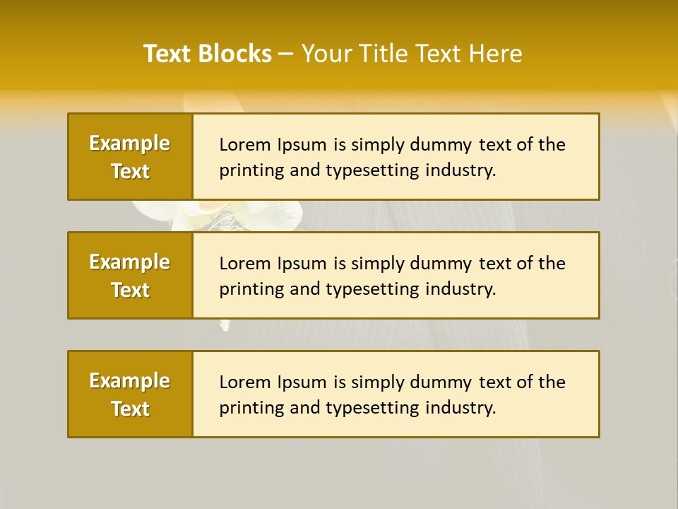Waistcoat Suit Horizontal PowerPoint Template