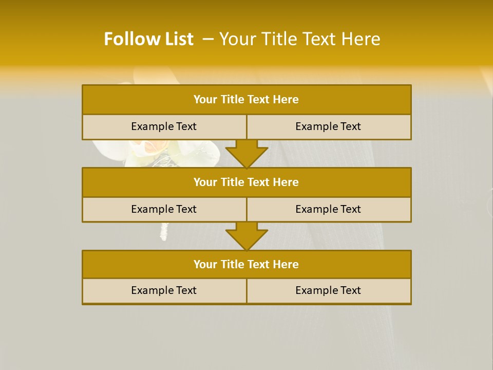 Waistcoat Suit Horizontal PowerPoint Template