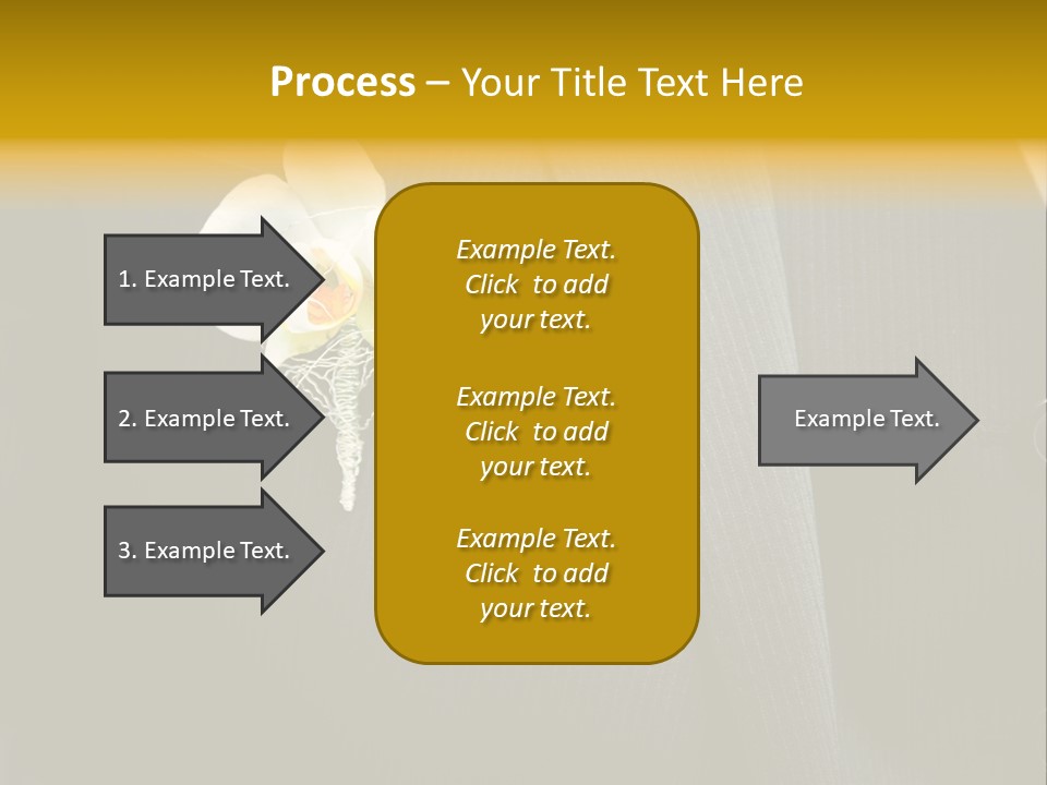 Waistcoat Suit Horizontal PowerPoint Template