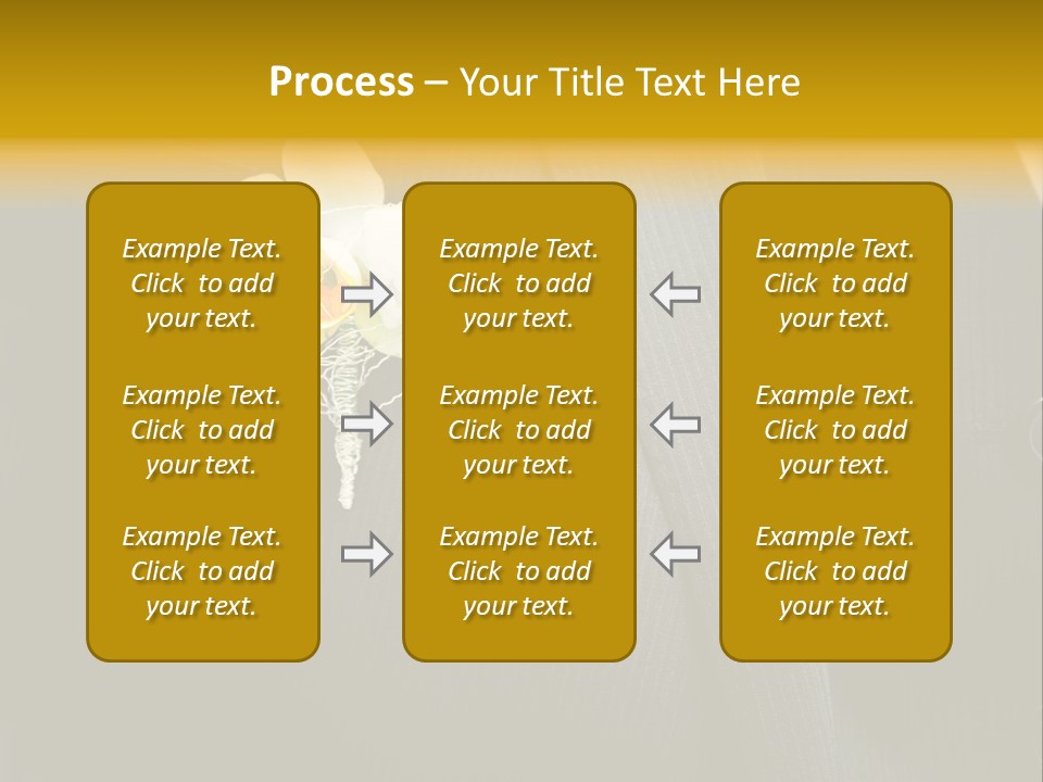 Waistcoat Suit Horizontal PowerPoint Template