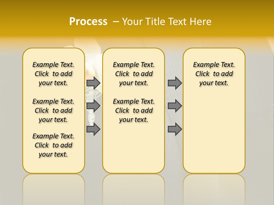 Waistcoat Suit Horizontal PowerPoint Template