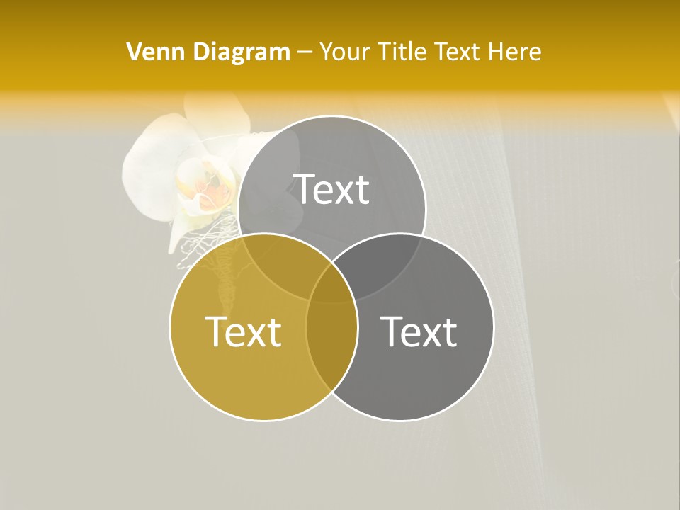 Waistcoat Suit Horizontal PowerPoint Template