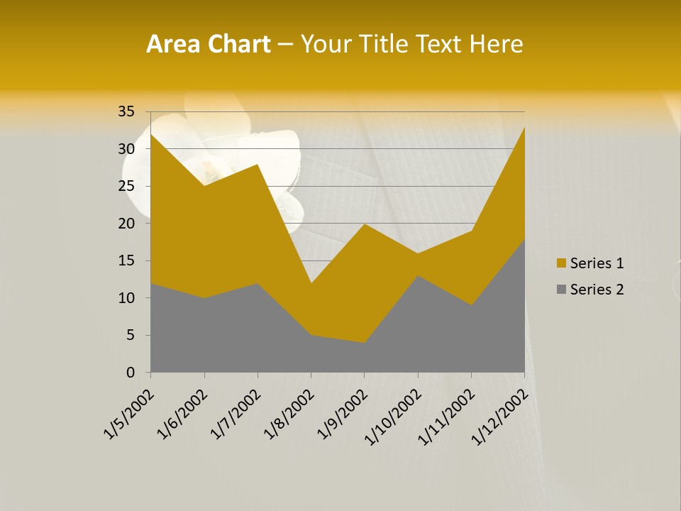 Waistcoat Suit Horizontal PowerPoint Template