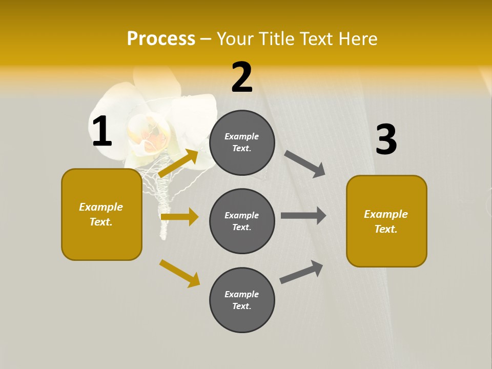 Waistcoat Suit Horizontal PowerPoint Template