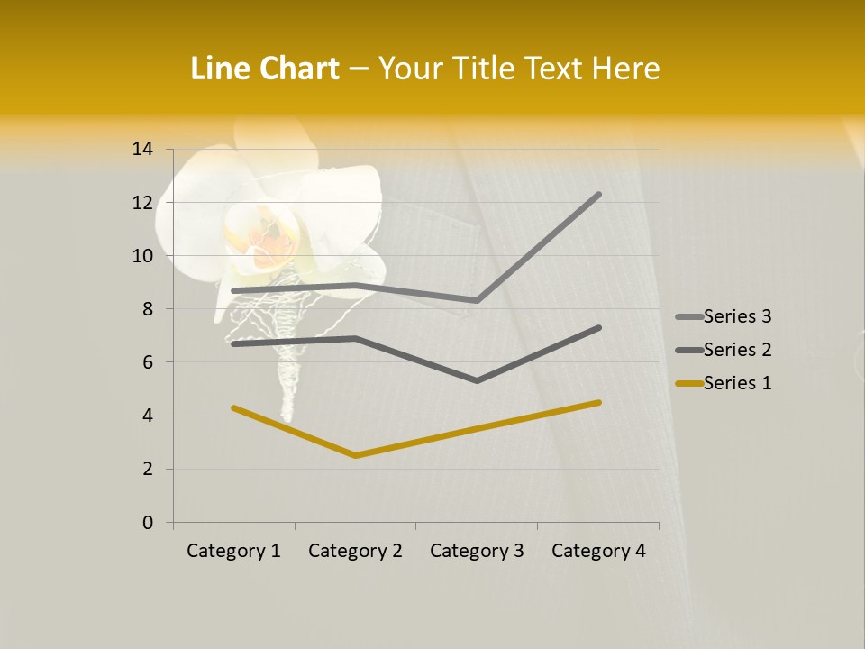 Waistcoat Suit Horizontal PowerPoint Template