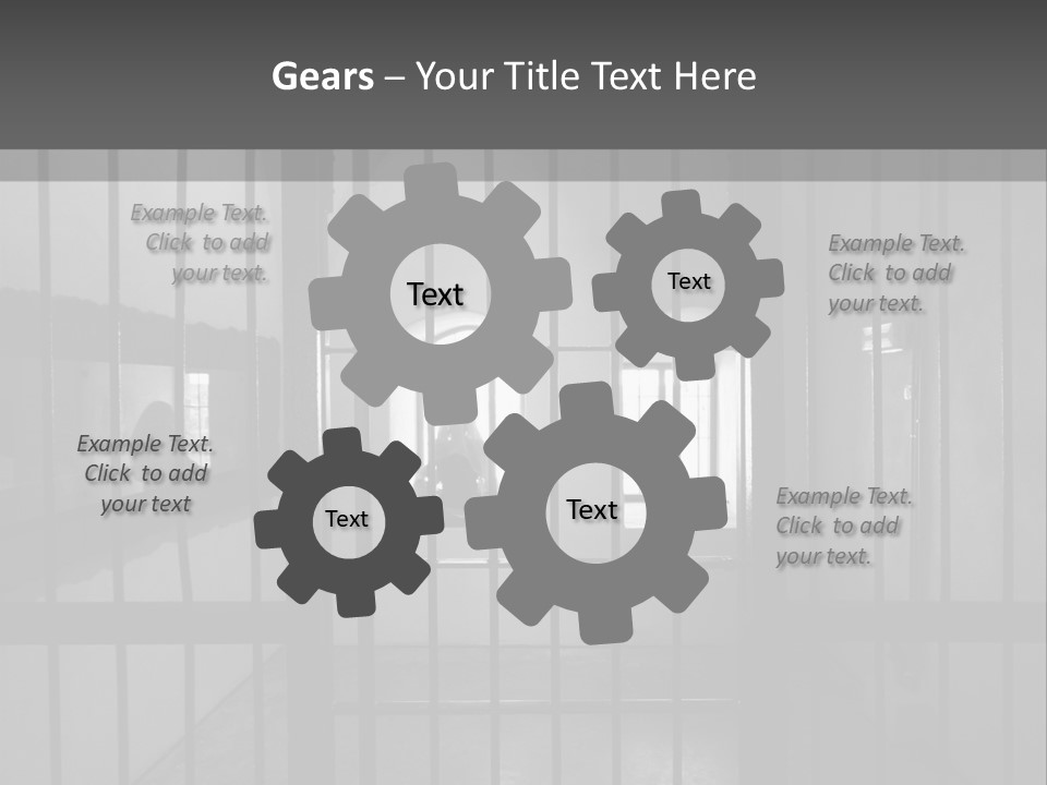 Wild Bars Cell PowerPoint Template