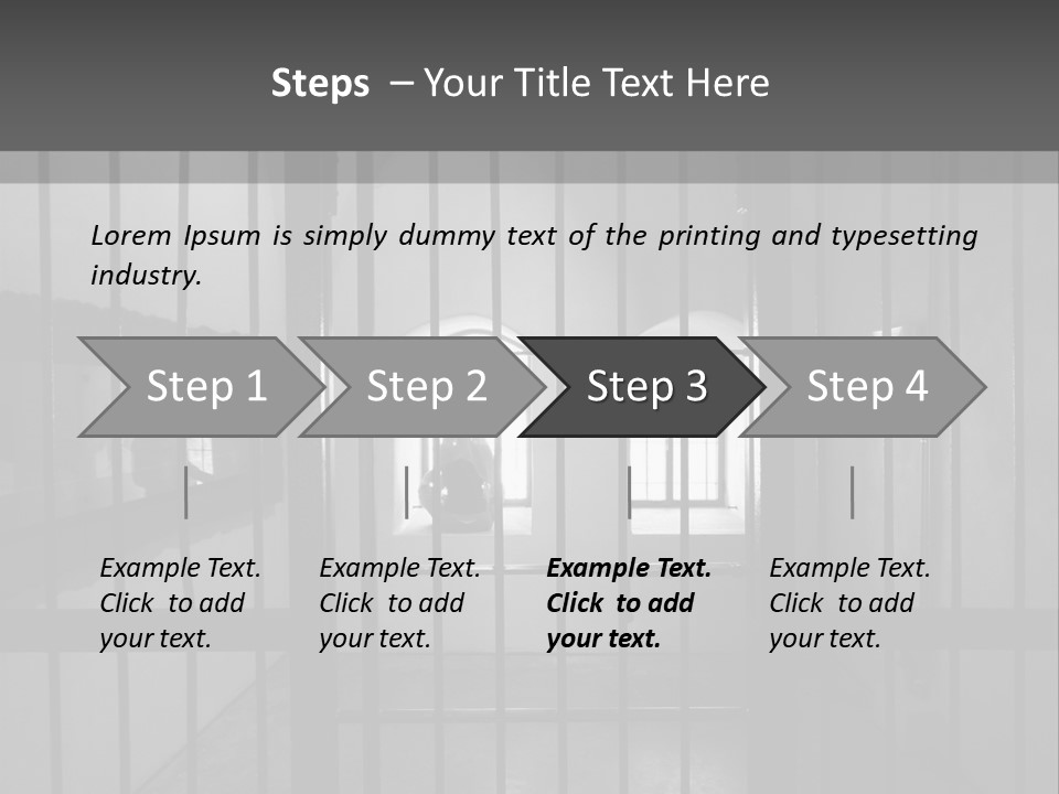 Wild Bars Cell PowerPoint Template