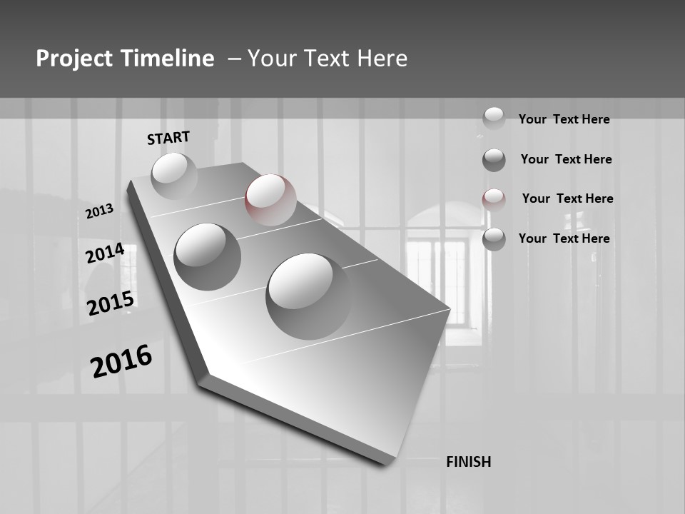 Wild Bars Cell PowerPoint Template