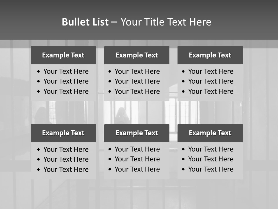 Wild Bars Cell PowerPoint Template