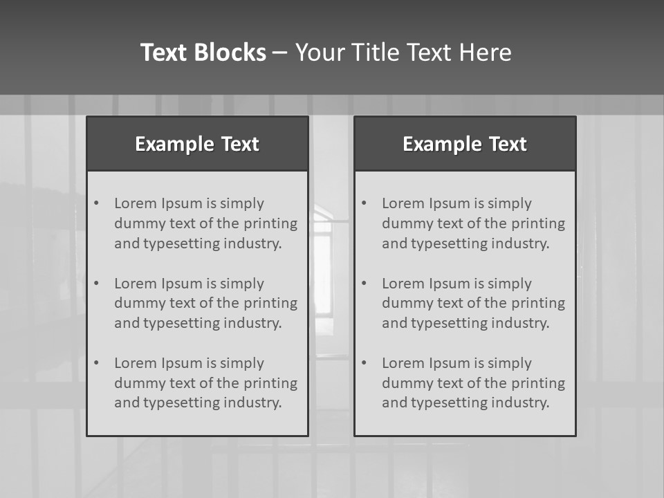 Wild Bars Cell PowerPoint Template