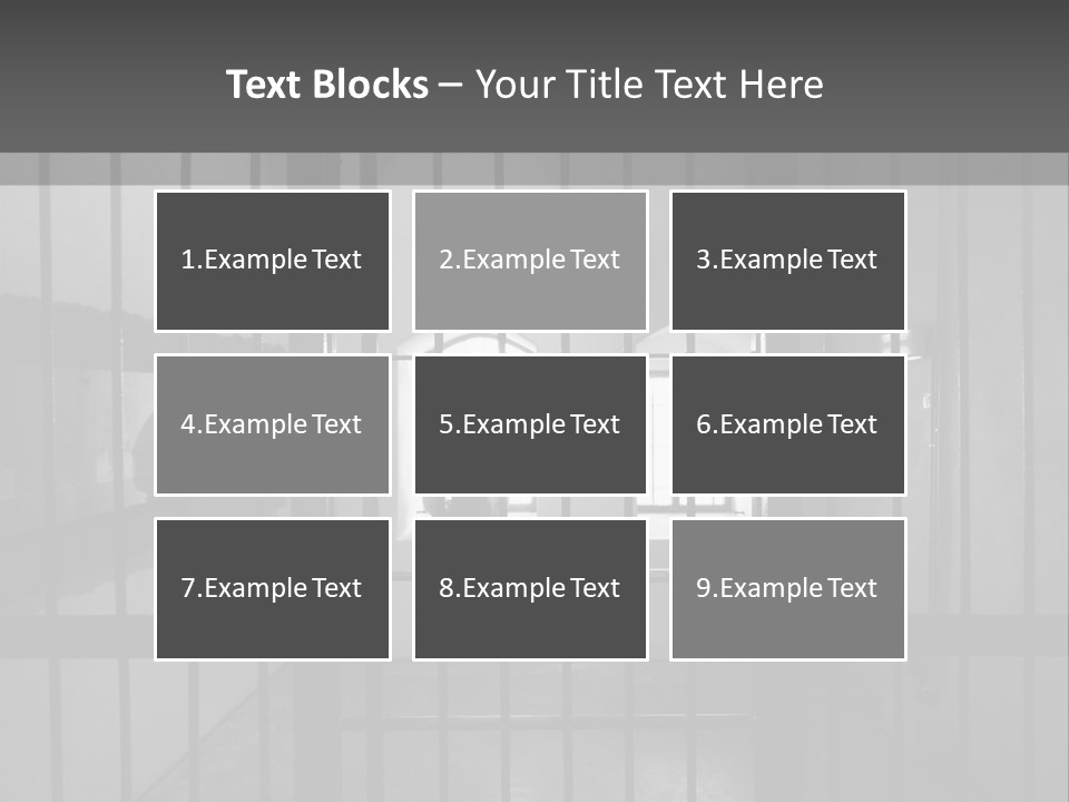 Wild Bars Cell PowerPoint Template