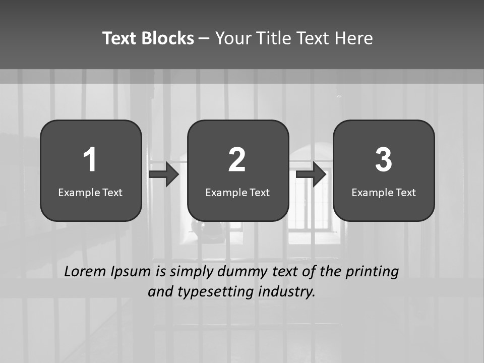 Wild Bars Cell PowerPoint Template
