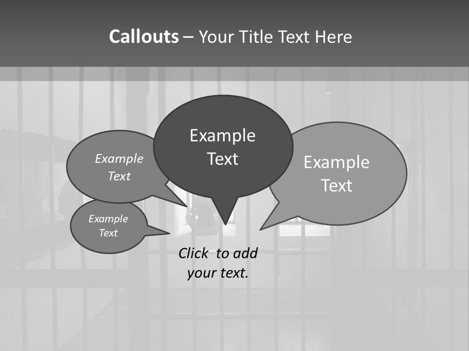 Wild Bars Cell PowerPoint Template