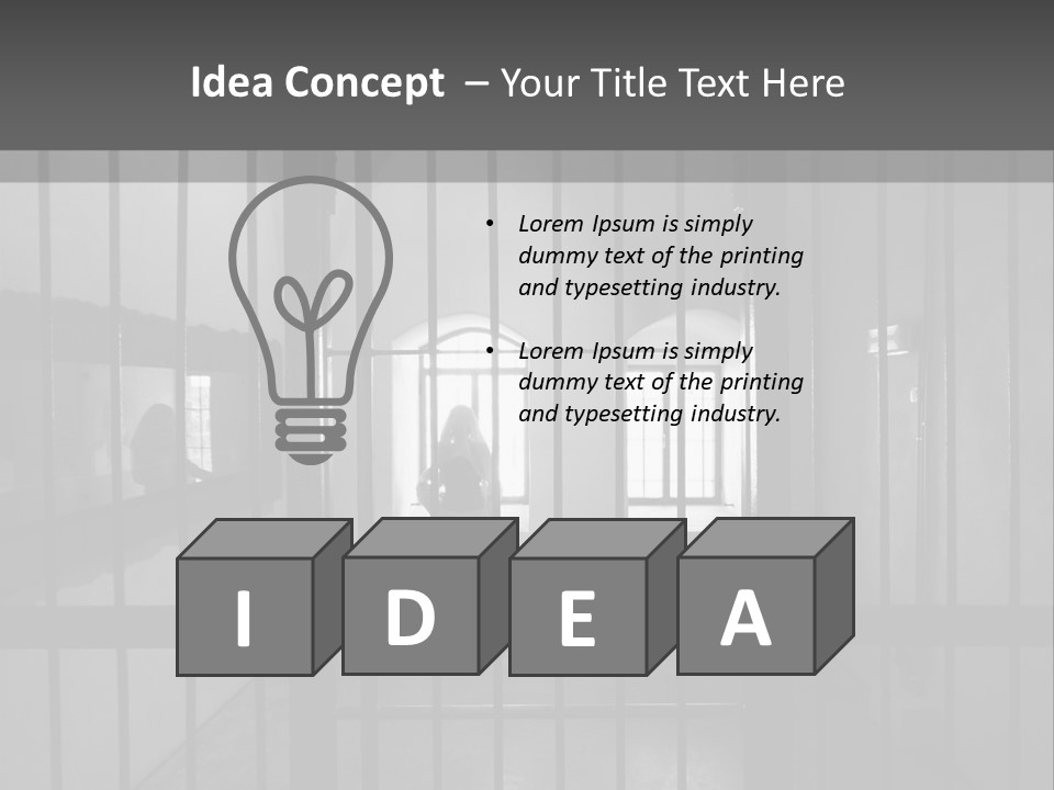 Wild Bars Cell PowerPoint Template