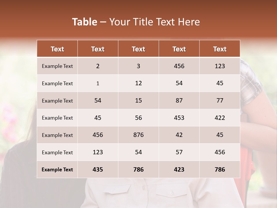 Mother Old Happy PowerPoint Template