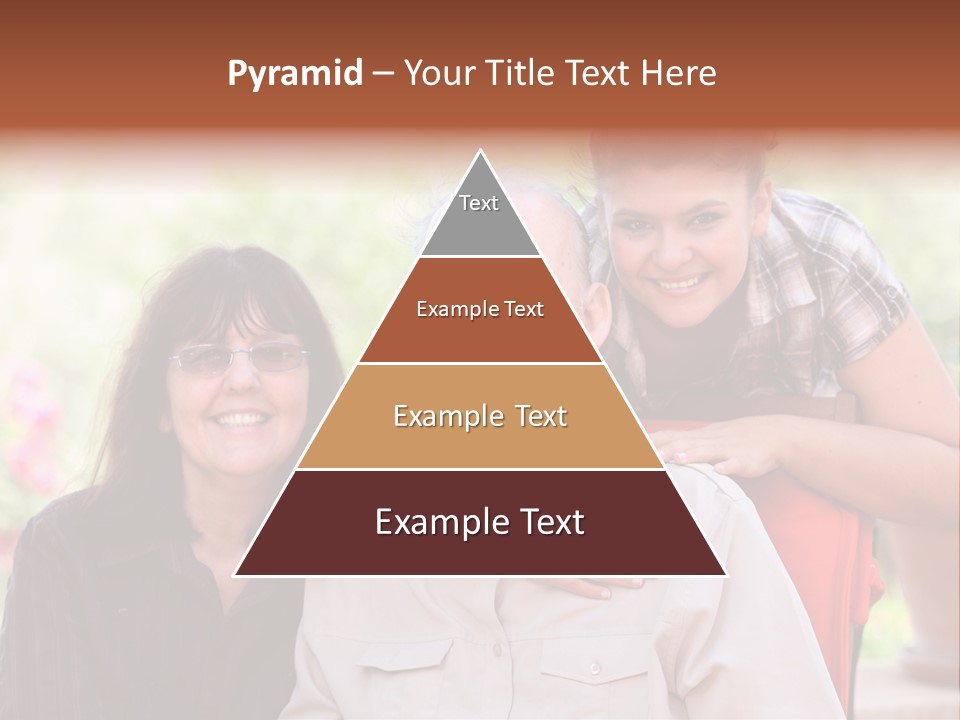 Mother Old Happy PowerPoint Template