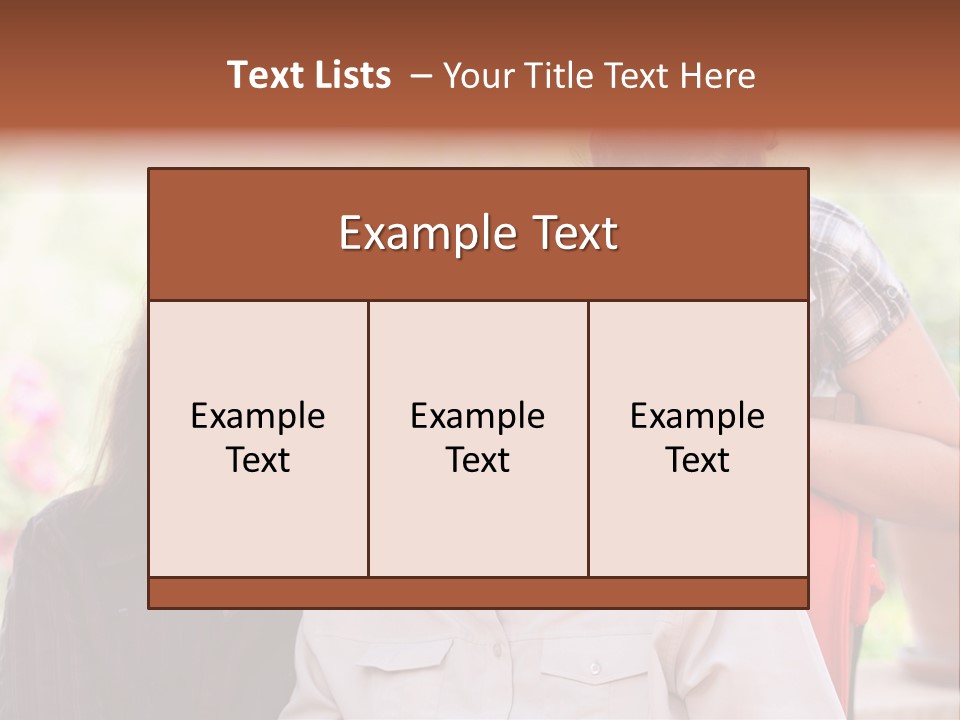 Mother Old Happy PowerPoint Template