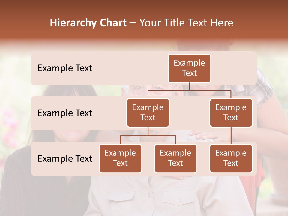 Mother Old Happy PowerPoint Template