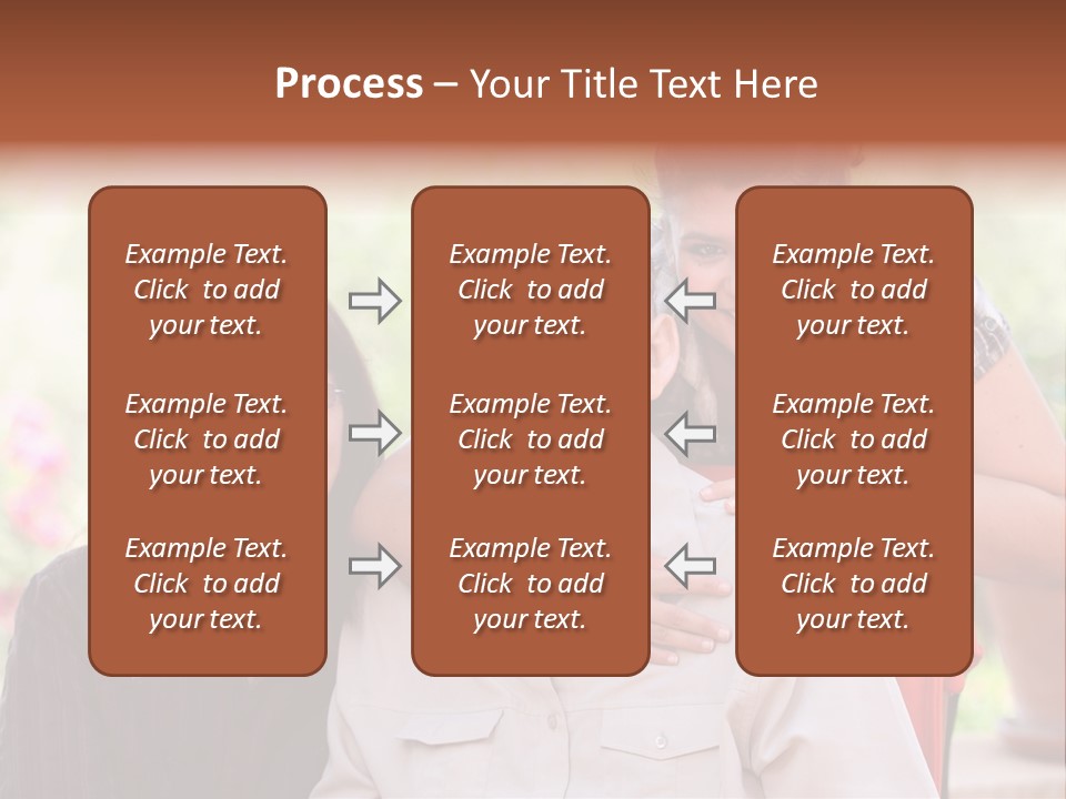 Mother Old Happy PowerPoint Template