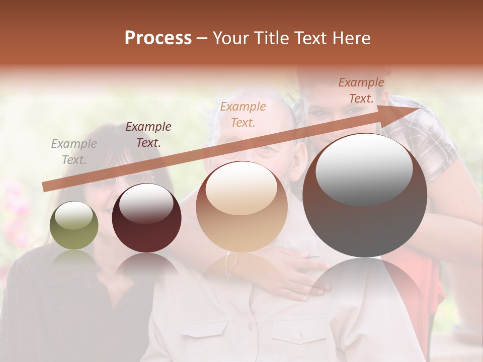 Mother Old Happy PowerPoint Template