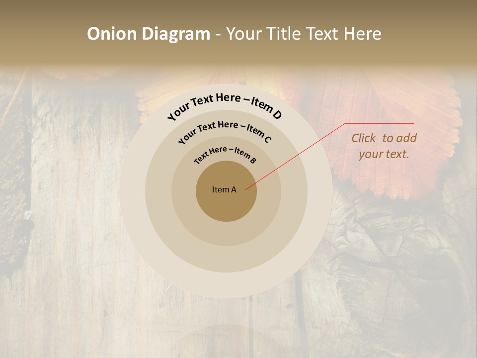 Empty Backdrop Wood PowerPoint Template