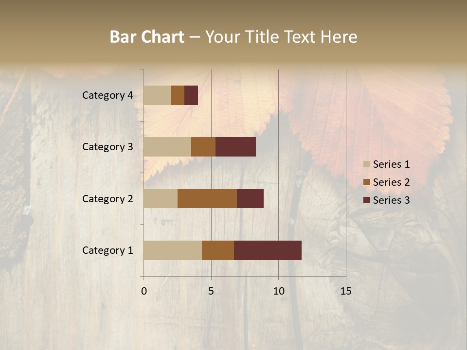 Empty Backdrop Wood PowerPoint Template