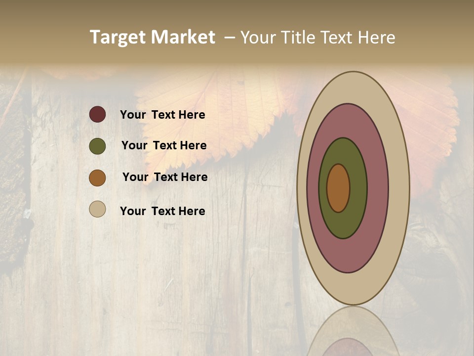 Empty Backdrop Wood PowerPoint Template