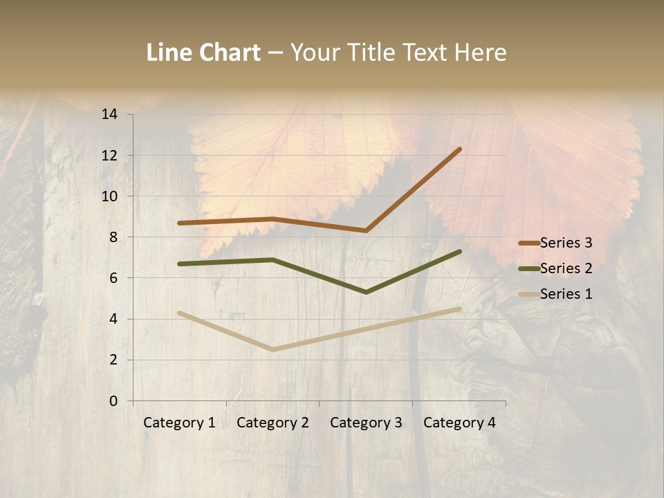 Empty Backdrop Wood PowerPoint Template