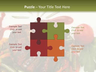 Steak Beans Meat PowerPoint Template