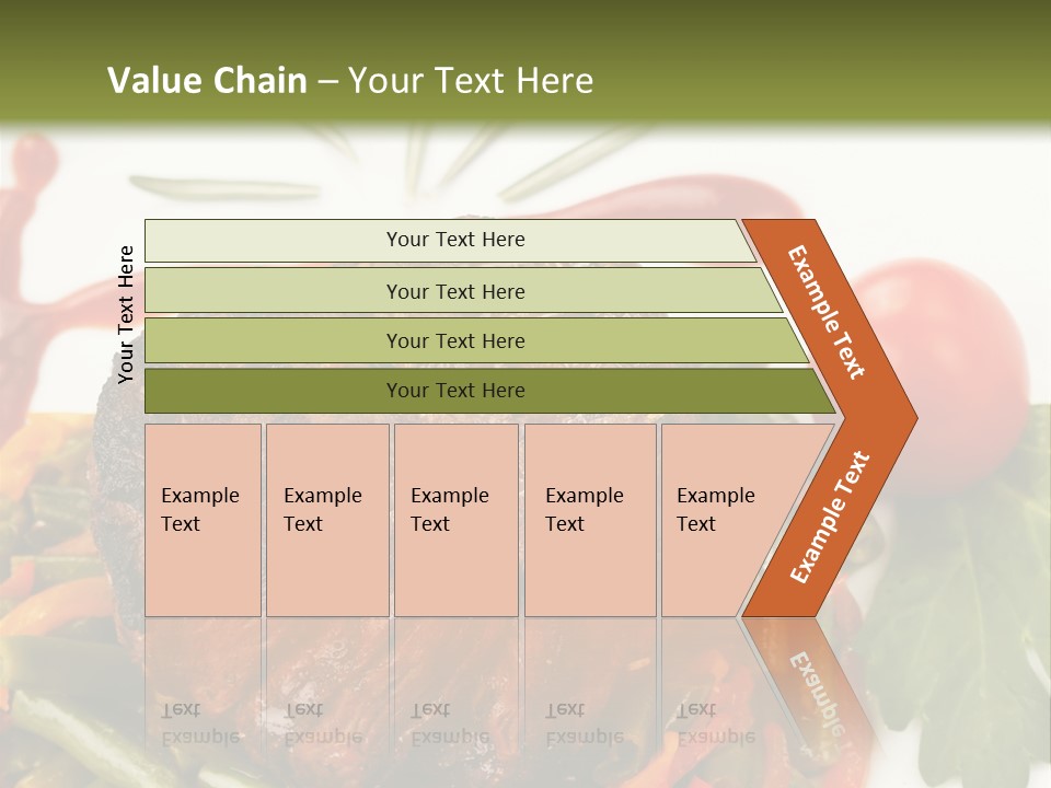 Steak Beans Meat PowerPoint Template