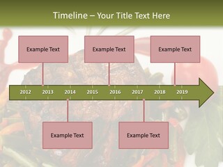 Steak Beans Meat PowerPoint Template