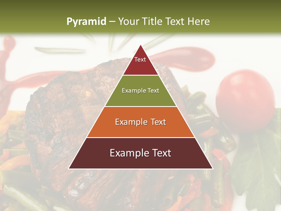 Steak Beans Meat PowerPoint Template