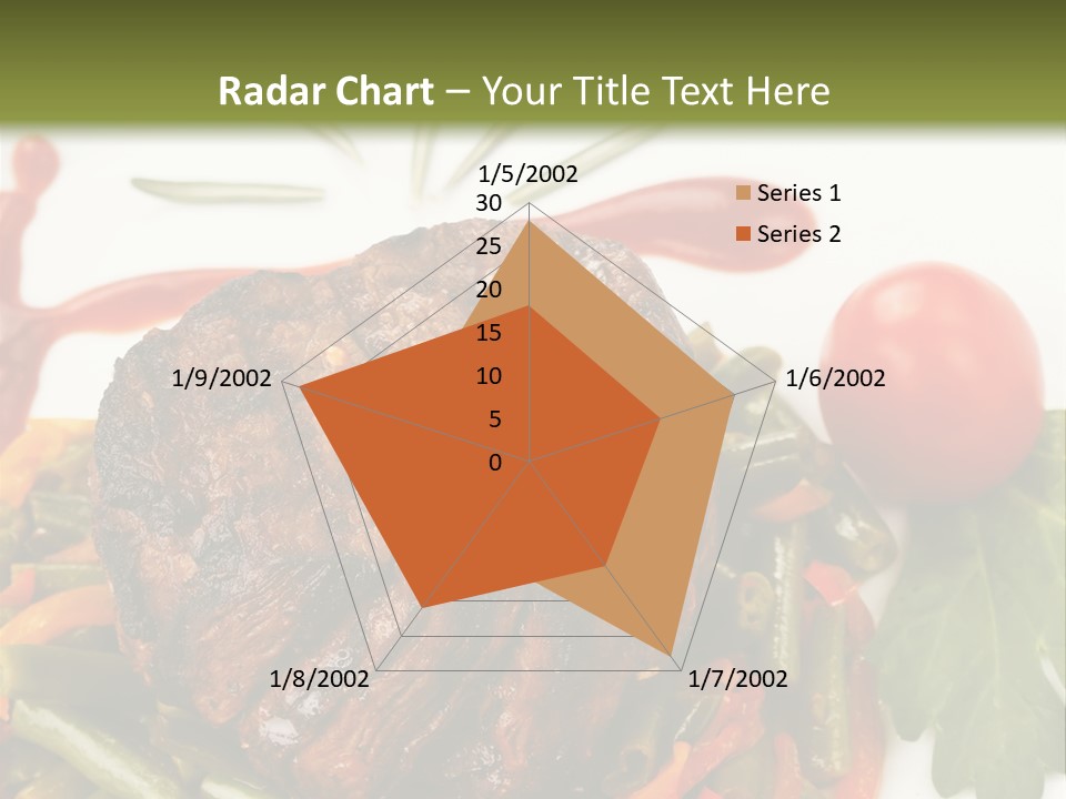 Steak Beans Meat PowerPoint Template