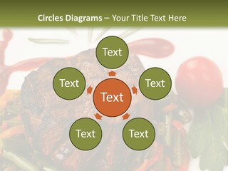 Steak Beans Meat PowerPoint Template